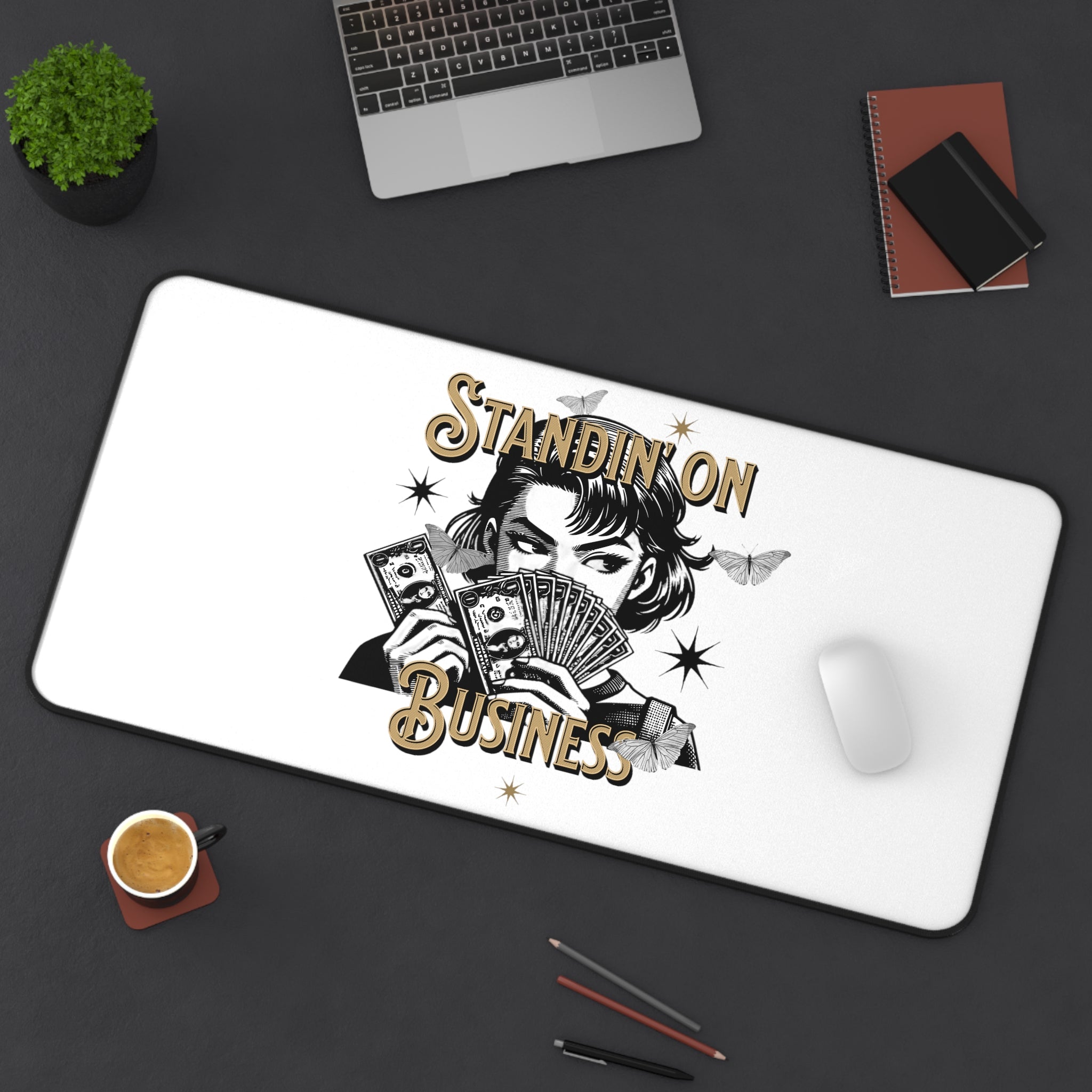 Golden Power Desk Mat™