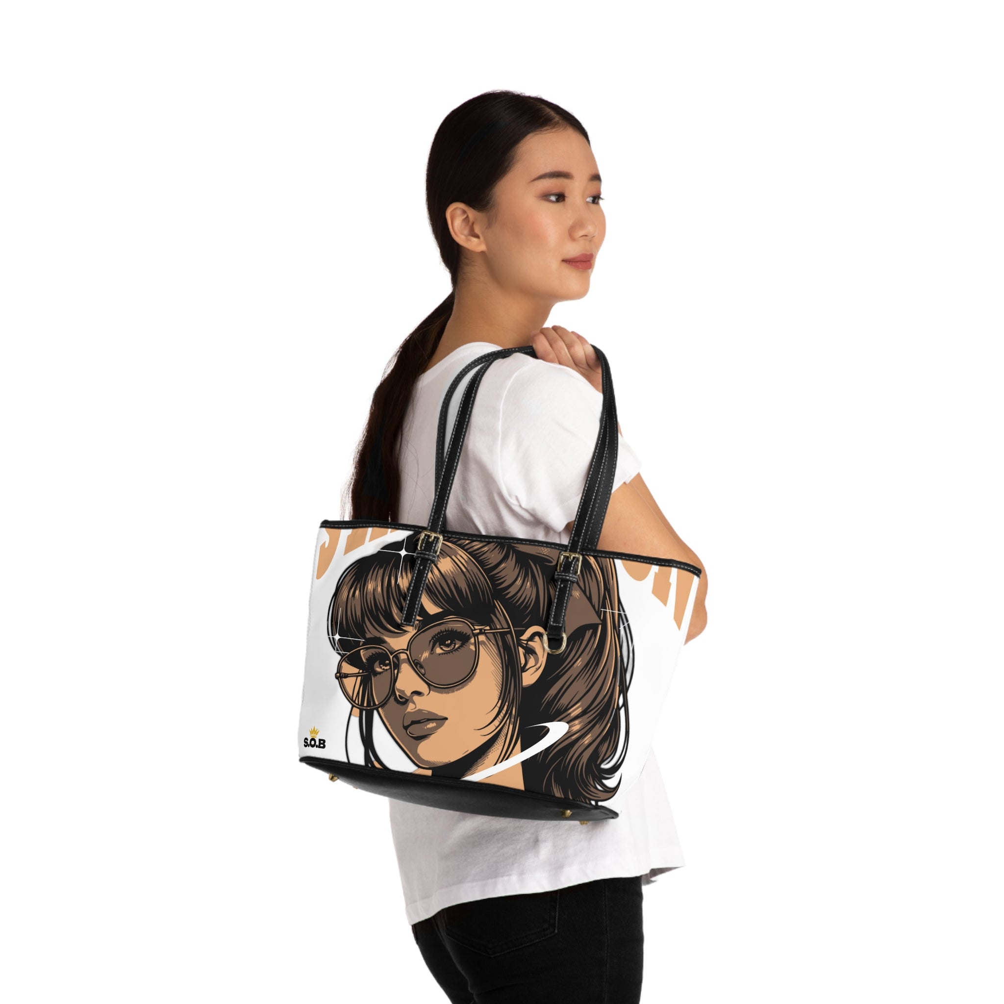 PU Leather Shoulder Bag