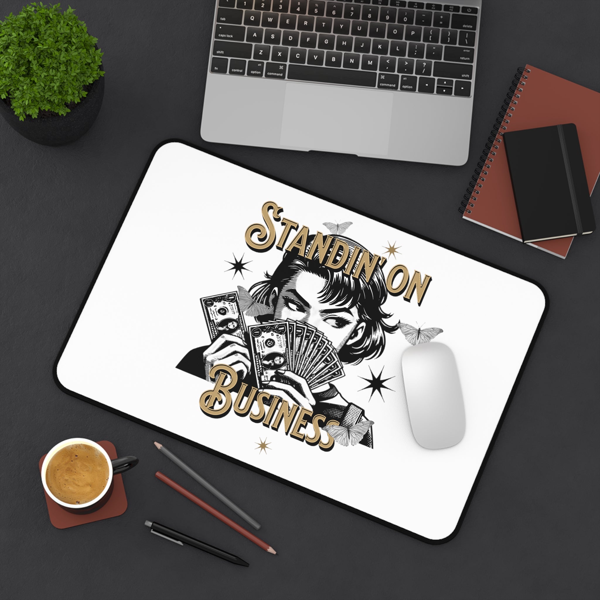Golden Power Desk Mat™