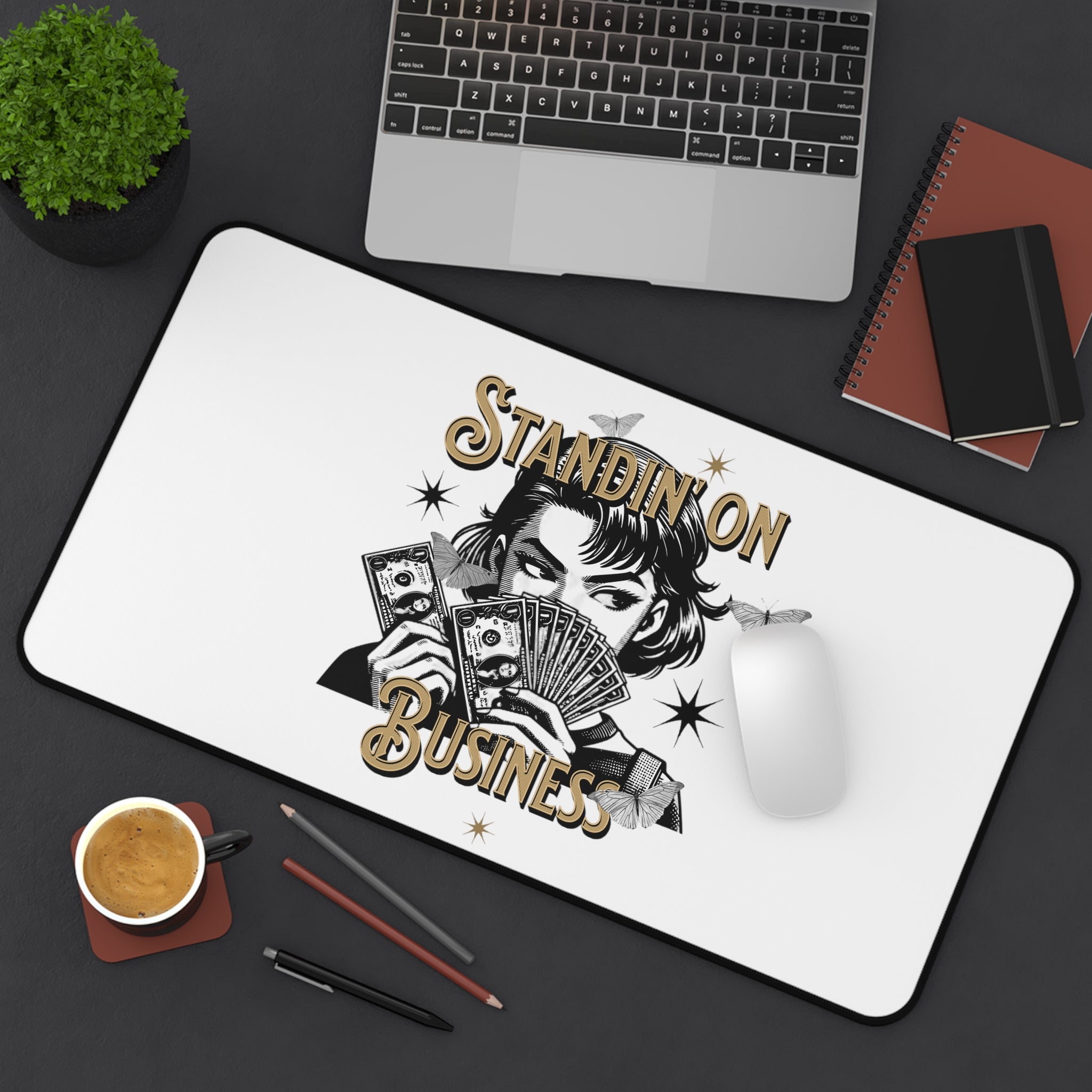 Golden Power Desk Mat™