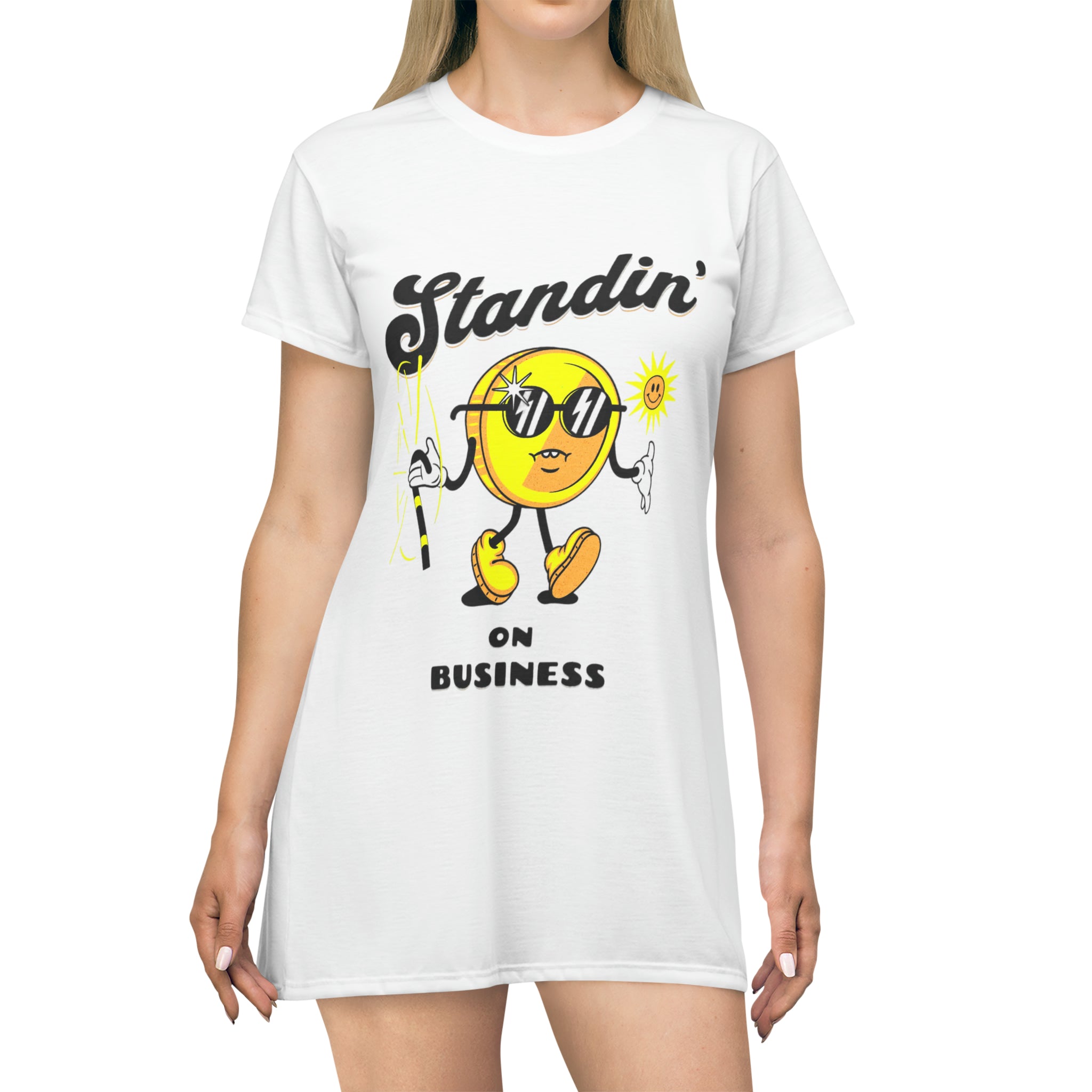Money Doesn't Talk T-shirt Dress™