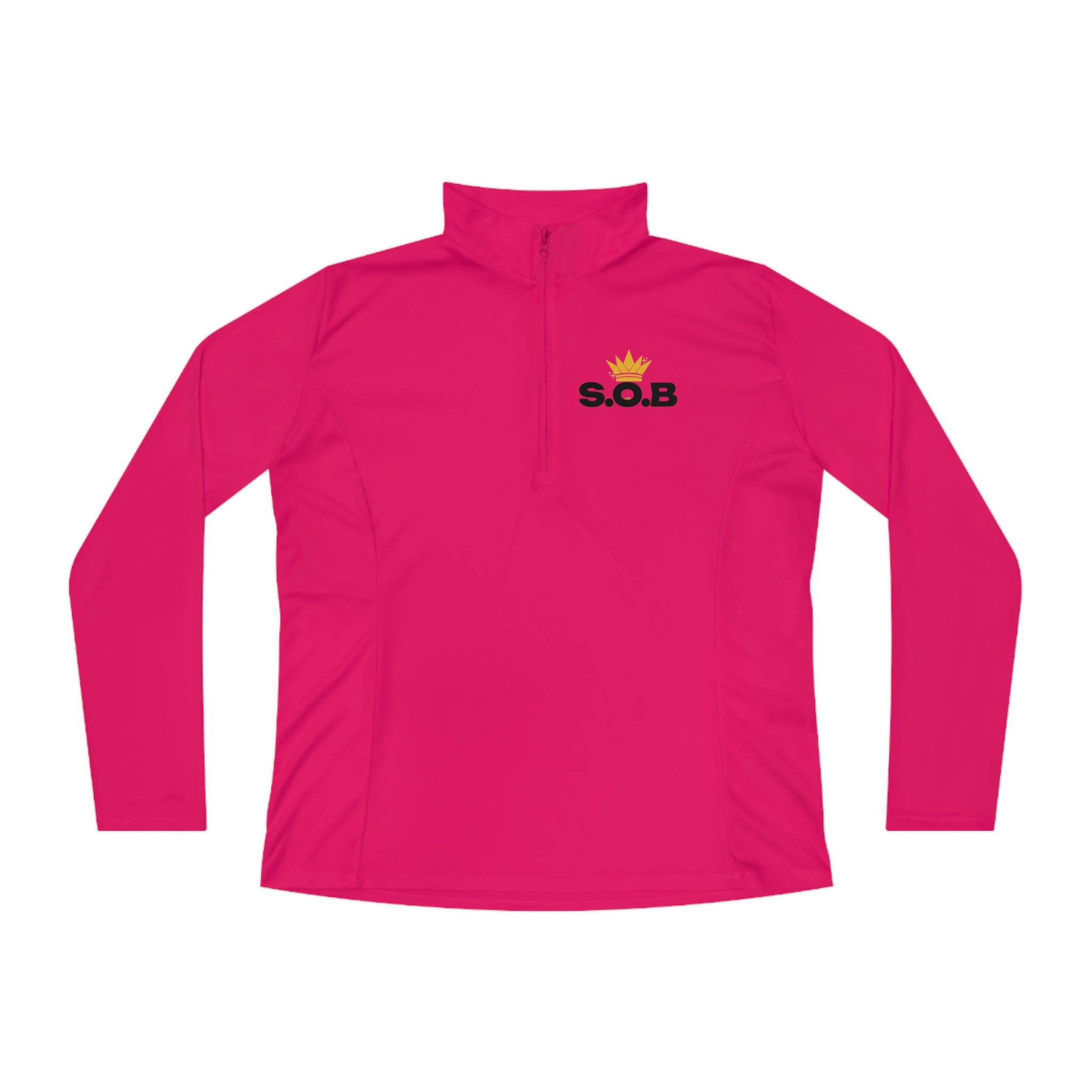Ladies Quarter-Zip Pullover