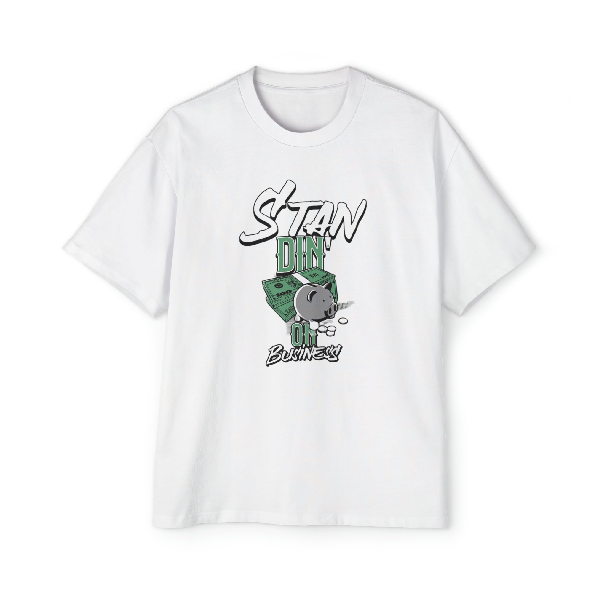 Cash Rules Men's Heavy Oversized Tee™