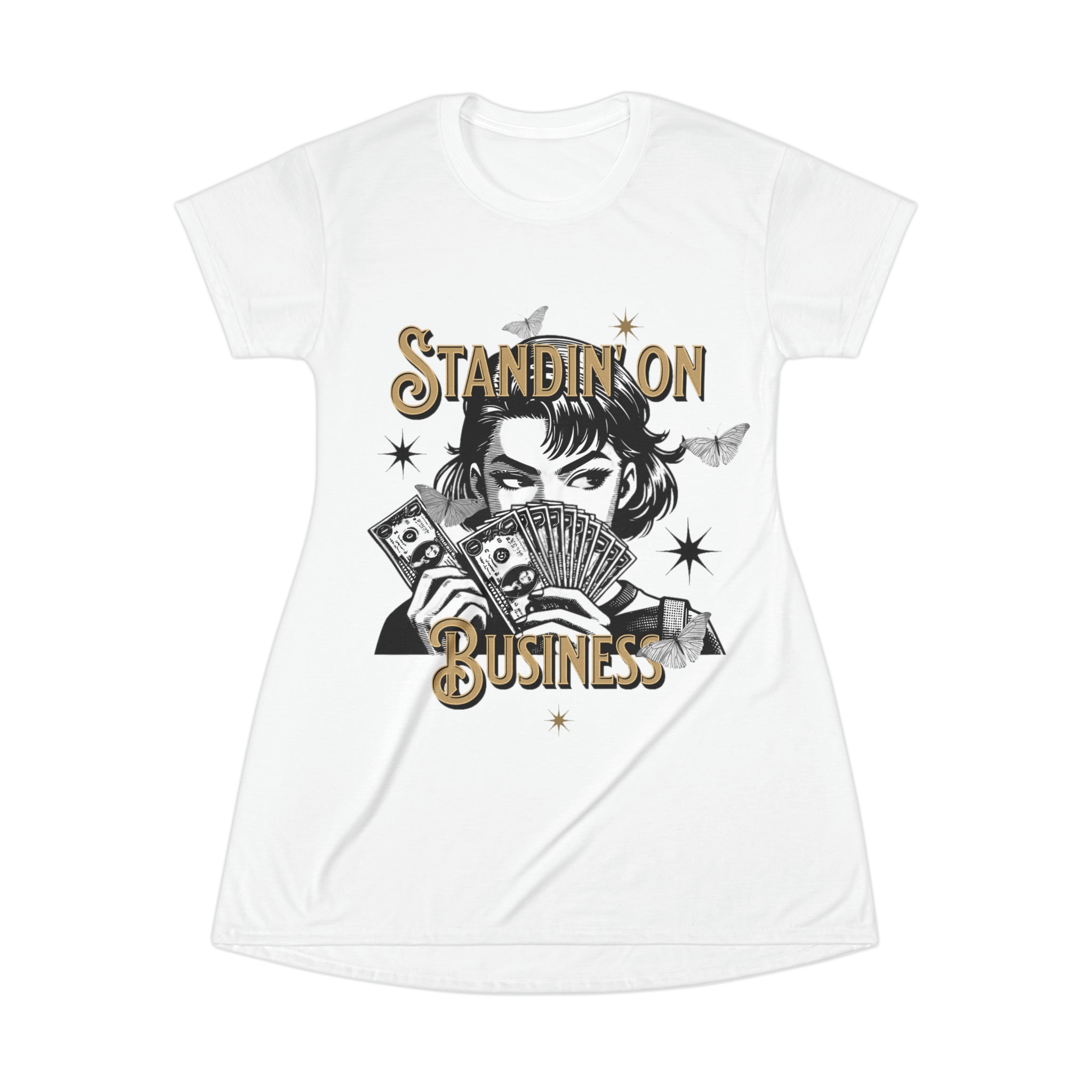 Golden Power T-shirt Dress™