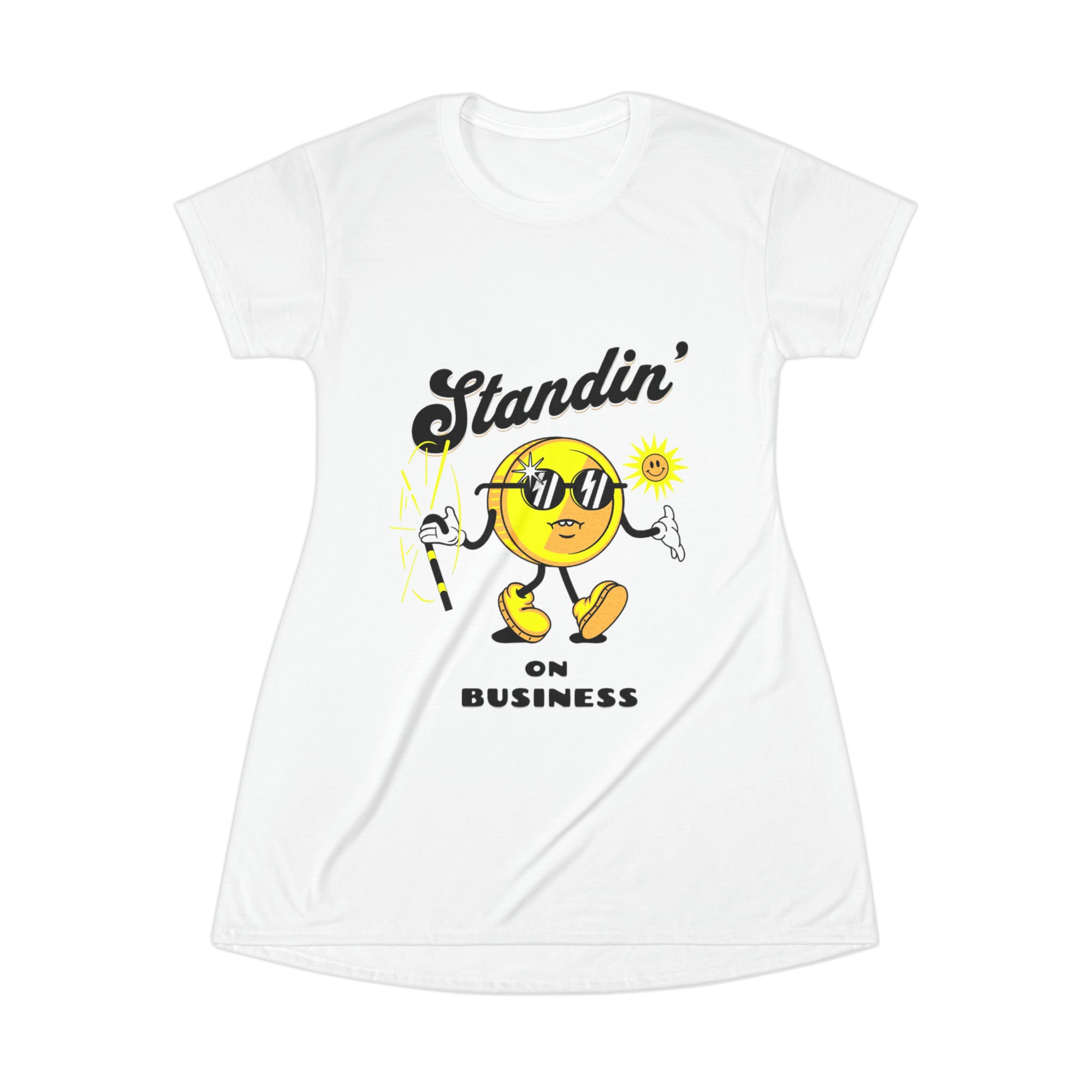 Money Doesn't Talk T-shirt Dress™